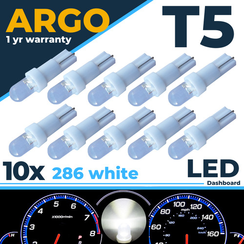 10x 286 led white - 10x,