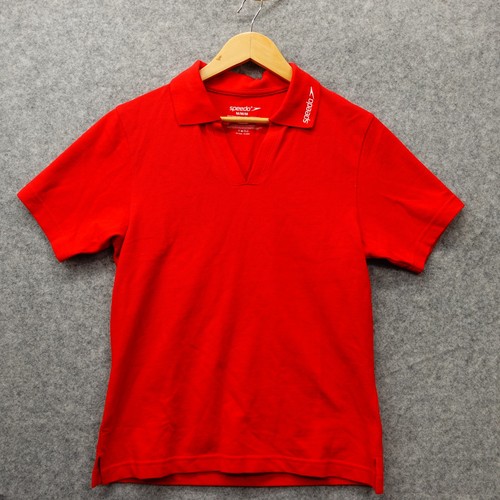 Womens pique knit polo - shirt, m